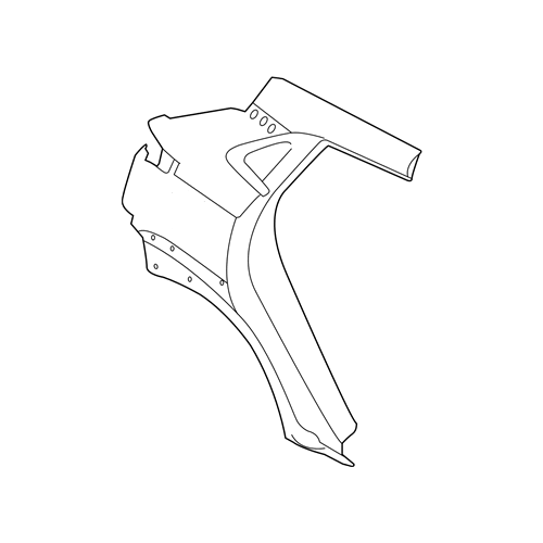 Φτερό πίσω δεξί Hyundai Kona (OS,OSE,OSI) 2017-