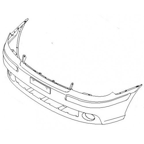 Προφυλακτήρας εμπρός Hyundai Matrix (FC) 2006-2008