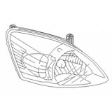 Φανάρι εμπρός δεξί Hyundai Matrix (FC) 2008-2010