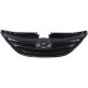 Μάσκα εμπρός μαύρη (με χρώμια) Hyundai Sonata (YF) 2011-2015
