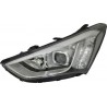 Φανάρι εμπρός αριστερό (XENON) με φως ημέρας LED (TYC) Hyundai Santa Fe (DM,DMA) 2012-2016