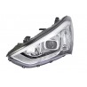 Φανάρι εμπρός αριστερό με φως ημέρας LED (DEPO) Hyundai Santa Fe (DM,DMA) 2012-2016