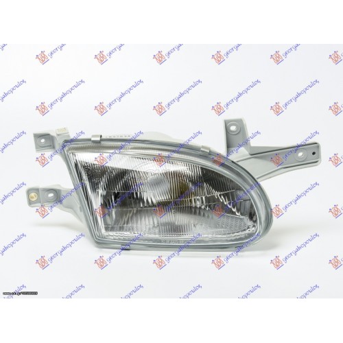 Φανάρι εμπρός δεξί μηχανικό Hyundai Accent (X-3) SDN L/B 1997-1999