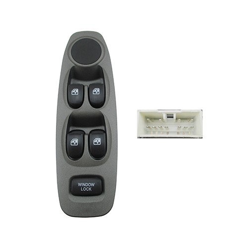 Διακόπτης ηλεκτρικών παραθύρων εμπρός αριστερός τετραπλός (11 PIN) Hyundai Accent (LC) SDN L/B 1999-2002