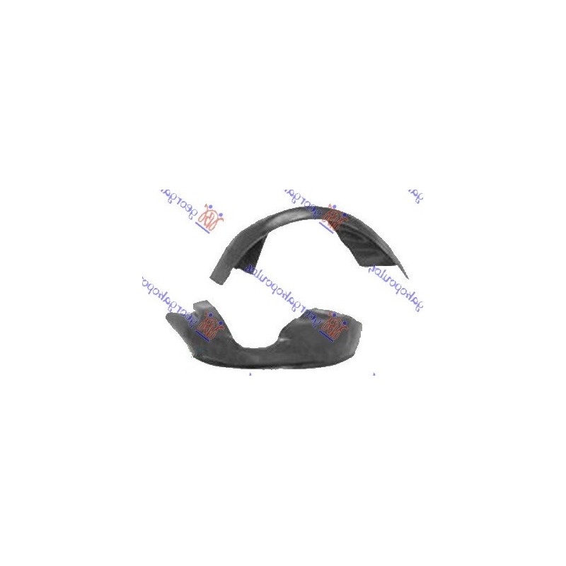 Θόλος πλαστικός πίσω δεξιός Hyundai Accent (LC) 1999-2002