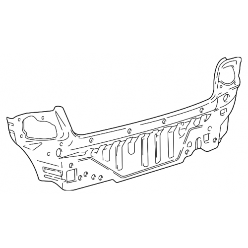 Ποδιά πίσω κομπλέ Hyundai Accent (LC) H/B L/B 1999-2002