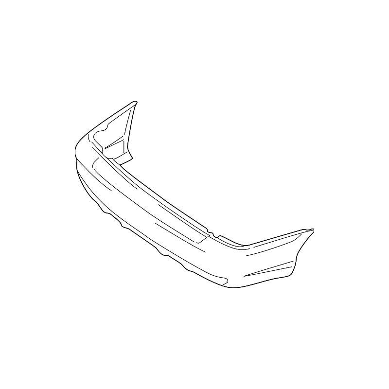 Προφυλακτήρας πίσω Hyundai Accent (LC) H/B L/B 1999-2002