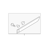 Φάσα πίσω αριστερού φτερού Hyundai Accent (LC) H/B 1999-2002