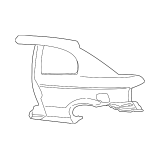 Φτερό πίσω αριστερό Hyundai Accent (LC) H/B 1999-2002