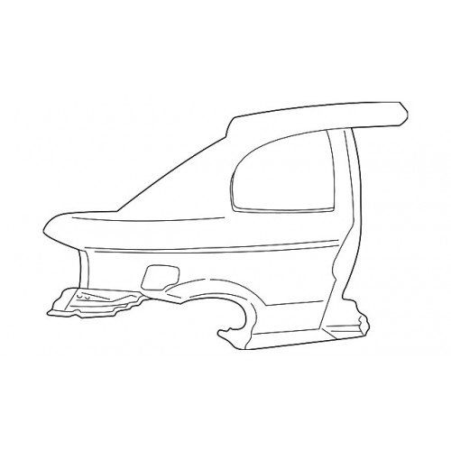 Φτερό πίσω δεξί Hyundai Accent (LC) H/B 1999-2002