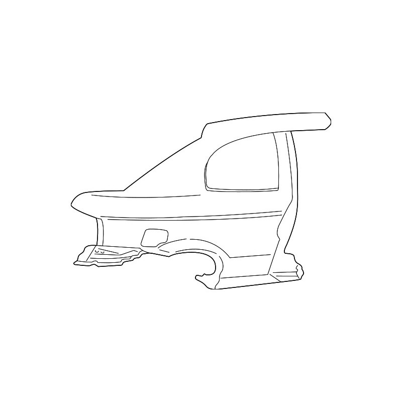 Φτερό πίσω αριστερό Hyundai Accent (LC) H/B 1999-2002