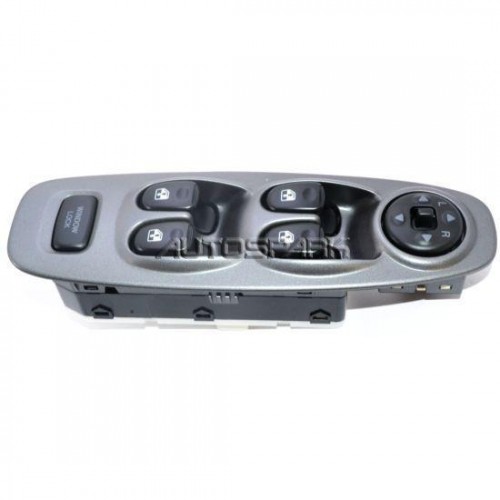 Διακόπτης ηλεκτρικών παραθύρων και καθρεφτών εμπρός αριστερός τετραπλός (21PIN) Hyundai Accent (LC) SDN L/B 2003-2005