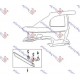 Φάσα πίσω δεξιού φτερού Hyundai Accent (LC) H/B 2003-2005