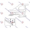 Φτερό πίσω δεξί Hyundai Accent (LC) H/B 2003-2005